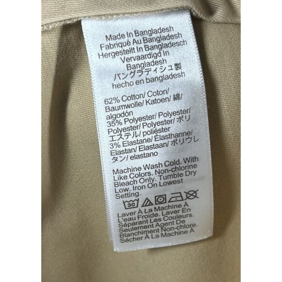 J.Crew Chinos TruTemp365 Pants Men's Slim Fit Sz 32x30 Thermal Comfort Beige NEW - Picture 12 of 16